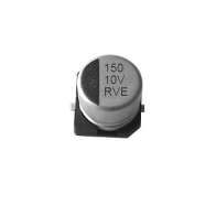 貼片鋁電解電容器HE系列 10V 150UF 6.3 × 5.4